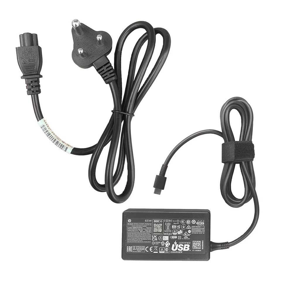 HP Original 65w | 20v/3.25a | TYPE-C Laptop Adaptor view 2